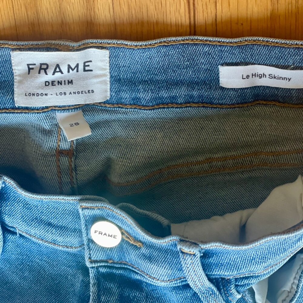 Frame Denim Le High Skinny Size 28 Women's Jeans